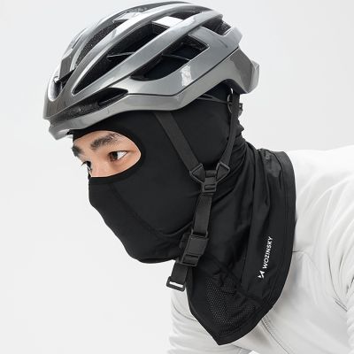 4. Kominiarka Wozinsky WKM-01B maska na twarz motocykl rower balaklava - czarna