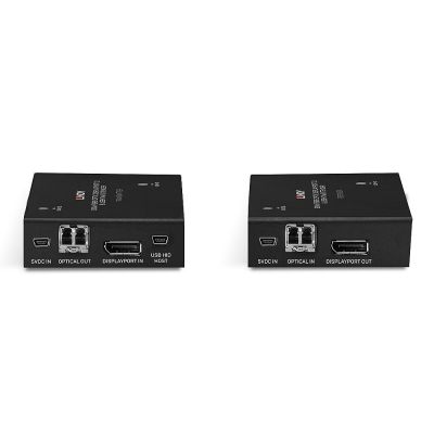 4. Przedłużacz Fibre Optic DisplayPort 1.2 KVM Extender Lindy 300m