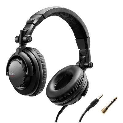 Hercules HDP DJ45 Słuchawki Przewodowa Opaska na głowę Muzyka Czarny