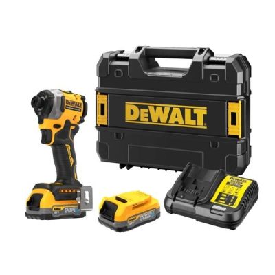 8. Zakrętarka udarowa 2x1.7Ah 208Nm DeWALT