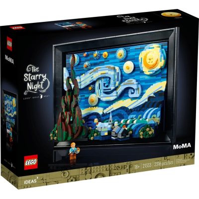 12. LEGO Ideas 21333 „Gwiaździsta noc” Vincenta van Gogha