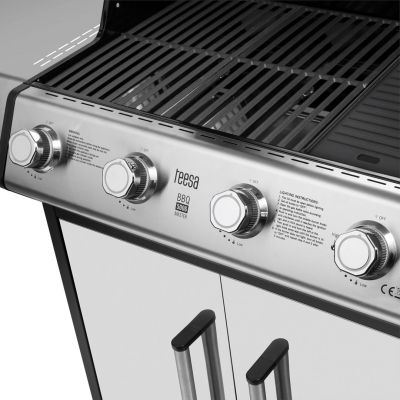6. Teesa BBQ 5006 MASTER grill gazowy - 5 palników- miejsce na butlę