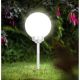 19. LAMPA SOLARNA KULA MLECZNA 30x62CM