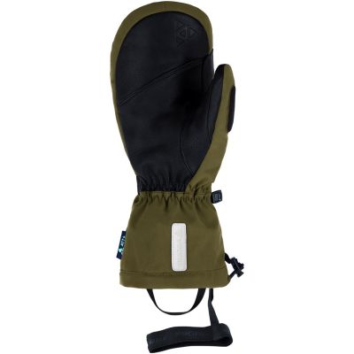 Rękawice freeride'owe dla dorosłych VIKING Norvik Pro Mitten khaki z białą skórą   8