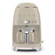 Smeg DCF02MLMEU Kaffemaschine, beige , Ines de la Fressange