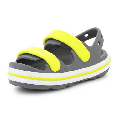3. CROCS CROCBAND CRUISER SANDAL T KIDS SLATE GREY/ACIDITY 209424-1NJ