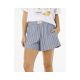 Szorty damskie RIP CURL Beach Days Pinstripe Short niebieskie