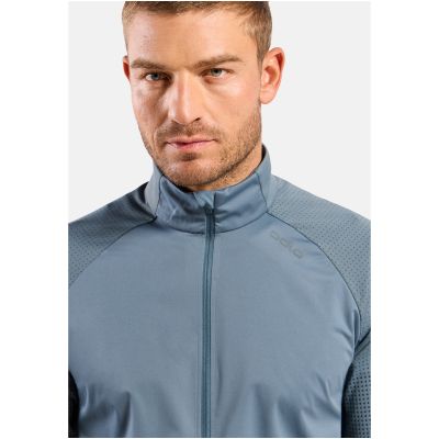 7. Kurtka hybrydowa męska Odlo ZEROWEIGHT WARM HYBRID Jacket szara