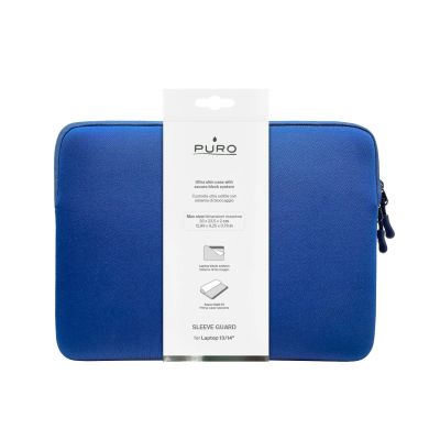 2. Torba Puro Slim Guard na laptopa 14" - niebieska