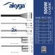 5. Akyga AK-C1-500 moduł zasilaczy 468 W 24-pin ATX ATX Czarny