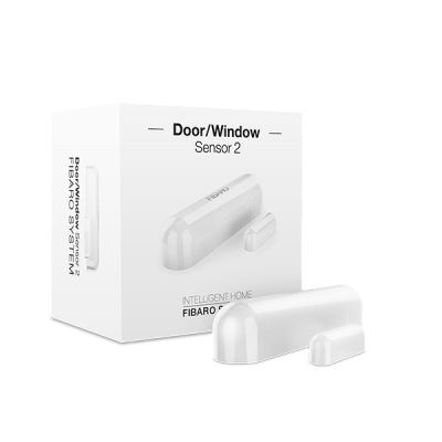 6. Czujnik otwarcia drzwi i okien FIBARO Door/Window Sensor 2, biały (FGDW-002-1 ZW5)