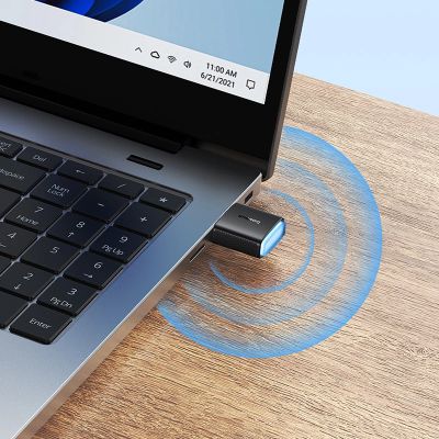 5. Karta sieciowa USB Baseus BS-OH169 300Mb/s - czarna