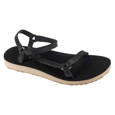 Teva W Original Universal Slim Leather Sandals 1151031-BLTN Czarne 36
