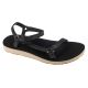 Teva W Original Universal Slim Leather Sandals 1151031-BLTN Czarne 36
