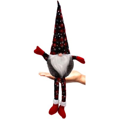 14. SKRZAT DEKORACYJNY 30+20CM KRATA ZIELONA CZERWONA