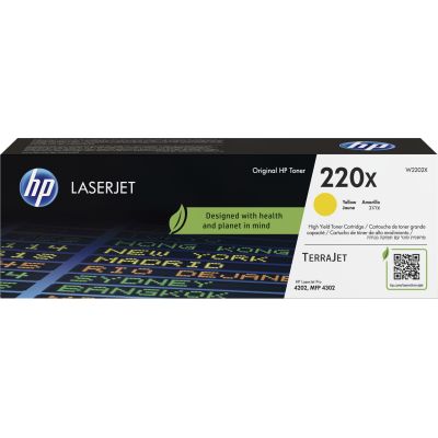 23. HP Oryginalny wkład z żółtym tonerem 220X LaserJet