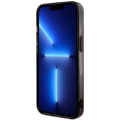 5. Etui Ferrari Translucent MagSafe na iPhone 14 - czerwone