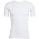 8. Koszulka męska adidas Techfit Short Sleeve Tee biała JP4675