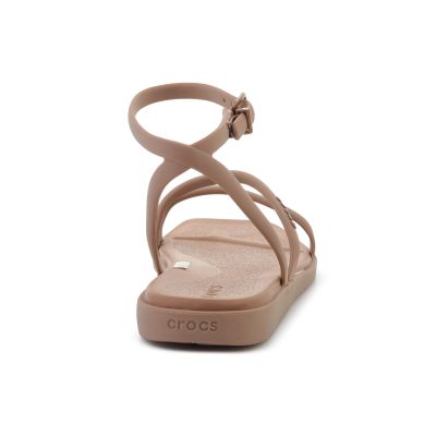 5. CROCS MIAMI ANKLE STRAP SANDAL W MILK CHOCOLATE 212256-2JJ
