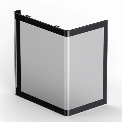 25. Obudowa PC Jonsbo TK-0, Mini-Tower, Mini-ITX, Tempered Glass, Holz - schwarz
