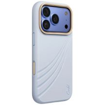 Etui UNIQ Coehl Serina Magnetic Charging na iPhone 18 Pro / 17 Pro - niebieskie