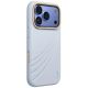 Etui UNIQ Coehl Serina Magnetic Charging na iPhone 18 Pro / 17 Pro - niebieskie