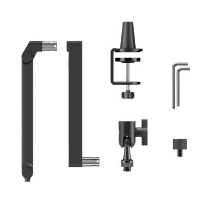 12. Ramię mikrofonowe BOYA MIC ARM LP niskoprofilowe z zaciskiem - czarne