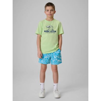 Spodenki plażowe boardshorty chłopięce 4F 4FJRSS26UBDSM212-90A
