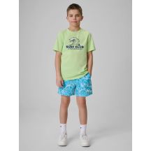 Spodenki plażowe boardshorty chłopięce 4F 4FJRSS26UBDSM212-90A
