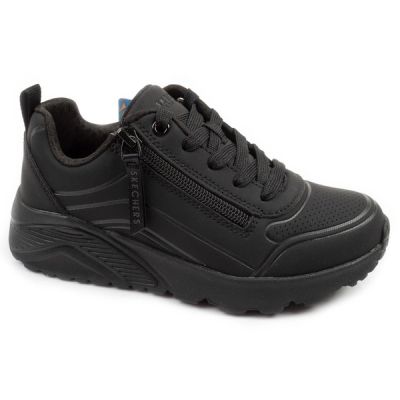 Skechers buty sportowe dziecięce Uno Lite czarne modne młodzieżowe