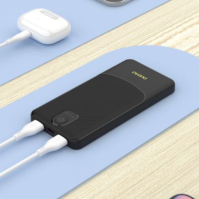 7. Powerbank Dudao K10Pro 2,4A 20000mAh 2 x USB-A - czarny