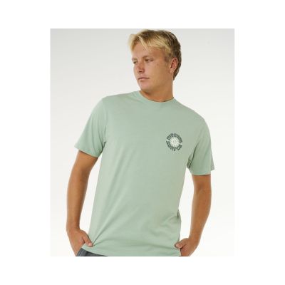 5. Koszulka męska RIP CURL Pacific Rinse Circle Tee zielona