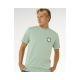5. Koszulka męska RIP CURL Pacific Rinse Circle Tee zielona