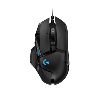 22. Mysz Logitech G502 Gaming HERO EU 910-005471 (optyczna; 16000 DPI; kolor czarny)