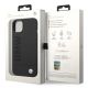 9. Etui BMW Silicone Signature Logo MagSafe na iPhone 14 Plus - czarne