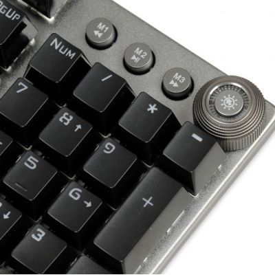 43. Klawiatura mechaniczna IBOX AURORA K-4 RGB IKGMK4 (USB; (US); kolor czarny)