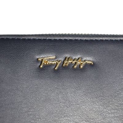 4. Portfel elegancki damski Tommy Hilfiger czarny - AXW0XW02811C7H