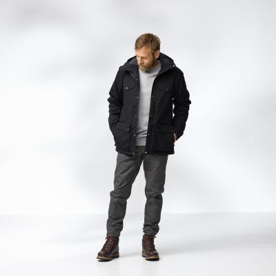 9. Kurtka zimowa outdoorowa męska Fjällräven Greenland Winter Jacket M Dark Navy granatowa (F87122-555)