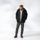 9. Kurtka zimowa outdoorowa męska Fjällräven Greenland Winter Jacket M Dark Navy granatowa (F87122-555)