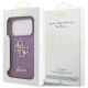 8. Etui Guess Fixed Glitter Big 4G na iPhone 17 Pro - fioletowe