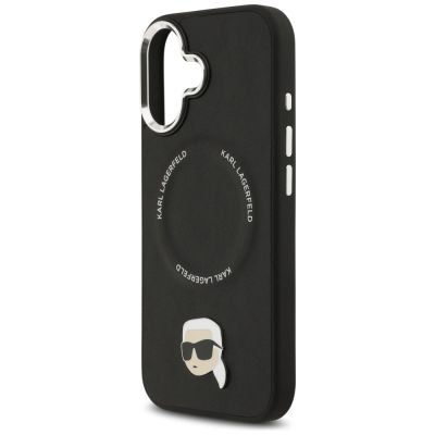 6. Etui Karl Lagerfeld Karl Pin MagSafe do iPhone 17 - czarne