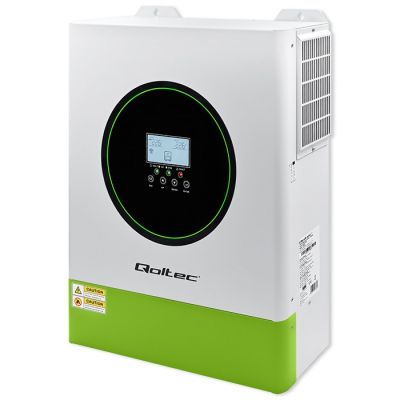 7. Hybrydowy inwerter solarny Qoltec Off-Grid 11000W | 160A | 48V | MPPT | BMS | Sinus | opcja Wi-Fi | Power Factor 1.0