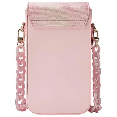 6. Zestaw Nimmy Big Eyed Pet 2.0 Cat 3w1 torebka na telefon + portfel + etui na lokalizator - różowy