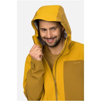 5. Kurtka męska VIKING Numani Man rozmiar L, brązowo-żółta