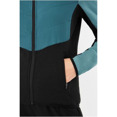 Kurtka damska VIKING Creek Hoodie Bamboo Lady rozpinana z kapturem turkusowa   S