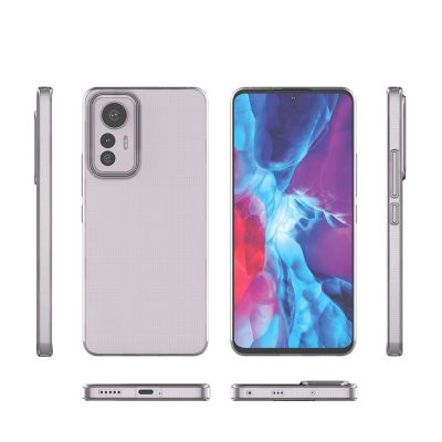 3. Ultra Clear 0.5mm etui Xiaomi 12 Lite cienki pokrowiec przezroczyste