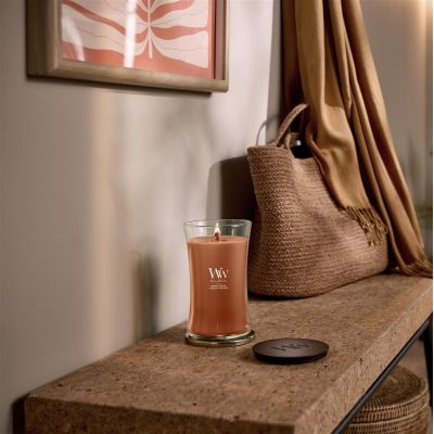 2. Świeca duża PUMPKIN PRALINE WOODWICK
