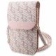 Torebka Guess GCube Stripes - różowe