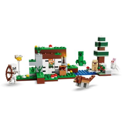 5. LEGO Minecraft 21593 - Przetrwanie pierwszej nocy