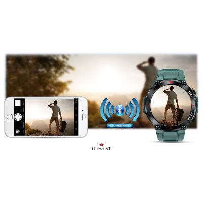 12. Smartwatch GIEWONT Pionier GPS GW460-2 - Sea Green